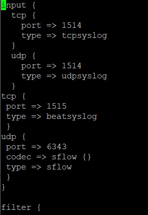 Consuming sFlow with Elasticsearch